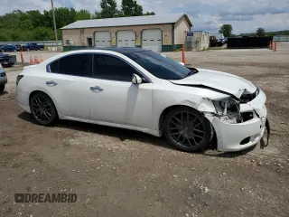 2010 Nissan Maxima SV with VIN 1N4AA5AP8AC852242, listed as a Copart auction lot 57330655 with 143,971 mi miles and Salvage title. Bid and sale history available at DreamBid. Image 4.