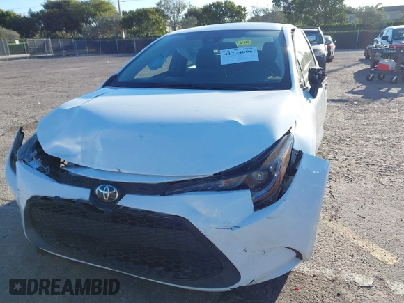 2021 Toyota Corolla LE with VIN 5YFEPMAE8MP233669, listed as a IAAI auction lot 41774096 with 126,483 mi miles and . Bid and sale history available at DreamBid. Image 6.
