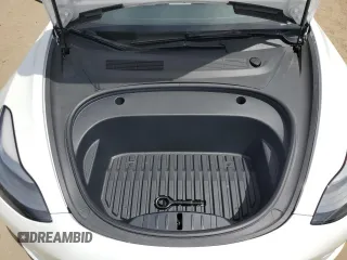 2023 Tesla Model 3 с VIN 5YJ3E1EA7PF452786, выставлен на аукционе Copart как лот 52570005 с пробегом 61 492 миль миль и Списание • Salvage title. История ставок и продаж доступна на DreamBid. Изображение 12.