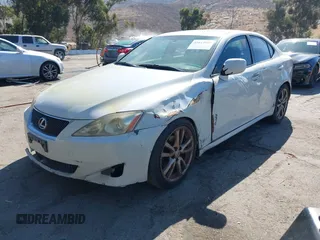 2008 Lexus IS 250 with VIN JTHBK262085079206, listed as a IAAI auction lot 42617081 with 239,849 mi miles and . Bid and sale history available at DreamBid. Image 2.