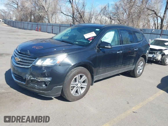 2015 Chevrolet Traverse LT with VIN 1GNKVGKD6FJ318203, listed as a IAAI auction lot 41759188 with Not Provided miles and . Bid and sale history available at DreamBid. Image 17.