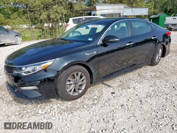 2020 Kia Optima LX with VIN 5XXGT4L34LG428563, listed as a Copart auction lot 57829305 with 83,193 mi miles and Salvage title. Bid and sale history available at DreamBid. Image 1.