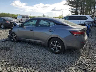 2021 Nissan Sentra SV z VIN 3N1AB8CV2MY214202, wystawiony jako Copart lot #54983485 z przebiegiem 73 898 mil mil oraz Szkoda całkowita • Salvage title. Historia ofert i sprzedaży dostępna na DreamBid. Obrazek 2.