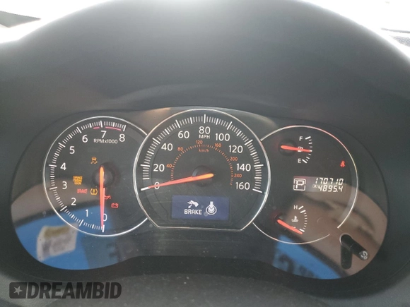 2012 Nissan Maxima SV with VIN 1N4AA5AP1CC805041, listed as a Copart auction lot 60333875 with 170,710 mi miles and Salvage title. Bid and sale history available at DreamBid. Image 9.