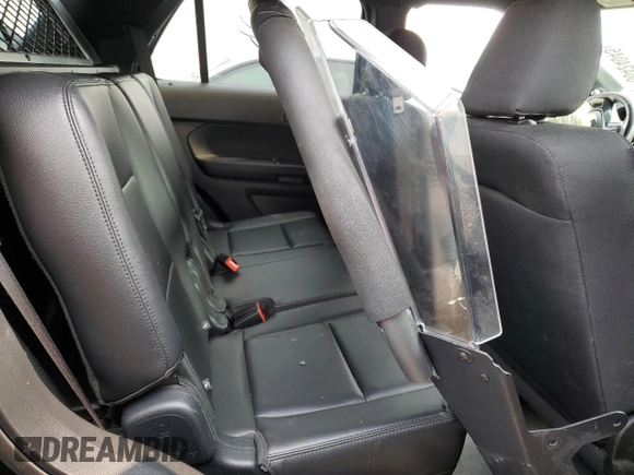 2017 Ford Police Interceptor Utility with VIN 1FM5K8AR4HGE02145, listed as a Copart auction lot 60424045 with Not provided miles and Salvage title. Bid and sale history available at DreamBid. Image 10.