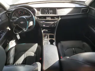 2018 Kia Optima SX with VIN 5XXGW4L29JG187515, listed as a Copart auction lot 56281485 with 179,355 mi miles and Salvage title. Bid and sale history available at DreamBid. Image 8.