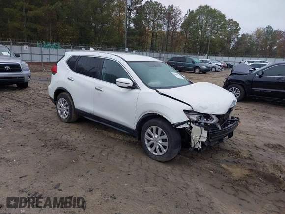 2017 Nissan Rogue SV with VIN KNMAT2MTXHP513920, listed as a IAAI auction lot 40800668 with 105,460 mi miles. Bid and sale history available at carsss.com. Image 1.