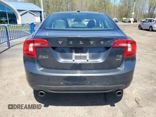 2013 Volvo S60 T5 with VIN YV1612FH4D2187425, listed as a Copart auction lot 54488905 with 123,777 mi miles and Salvage Title. Bid and sale history available at carsss.com. Image 6.