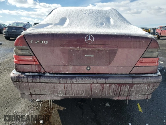 1998 Mercedes-Benz C 230/260/280/320 with VIN WDBHA23G5WA537419, listed as a Copart auction lot 88290375 with 150,179 mi miles and Salvage Title. Bid and sale history available at carsss.com. Image 6.