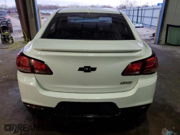 2015 Chevrolet SS with VIN 6G3F15RWXFL105232, listed as a Copart auction lot 43782945 with Not provided miles and Salvage title. Bid and sale history available at DreamBid. Image 6.