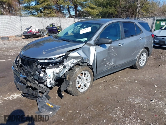2023 Chevrolet Equinox LS z VIN 3GNAXHEG9PL176294, wystawiony jako IAAI lot #41558723 z przebiegiem 13 122 mil mil oraz . Historia ofert i sprzedaży dostępna na DreamBid. Obrazek 2.