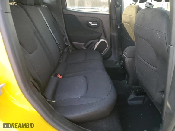 2017 Jeep Renegade Altitude with VIN ZACCJBBH0HPF86178, listed as a Copart auction lot 48232305 with 87,129 mi miles and Salvage Title. Bid and sale history available at carsss.com. Image 10.