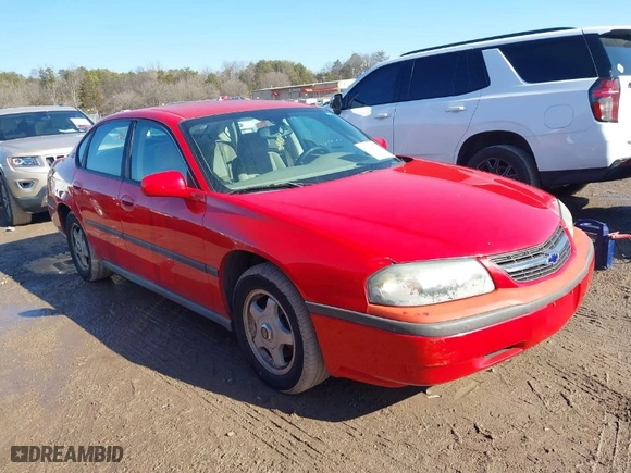 2004 Chevrolet Impala with VIN 2G1WF52E649122834, listed as a IAAI auction lot 41336250 with 263,772 mi miles. Bid and sale history available at carsss.com. Image 1.