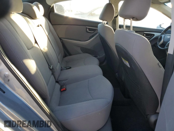 2016 Hyundai Elantra SE with VIN 5NPDH4AE1GH653350, listed as a Copart auction lot 53257675 with 317,198 mi miles and Non repairable. Bid and sale history available at DreamBid. Image 10.