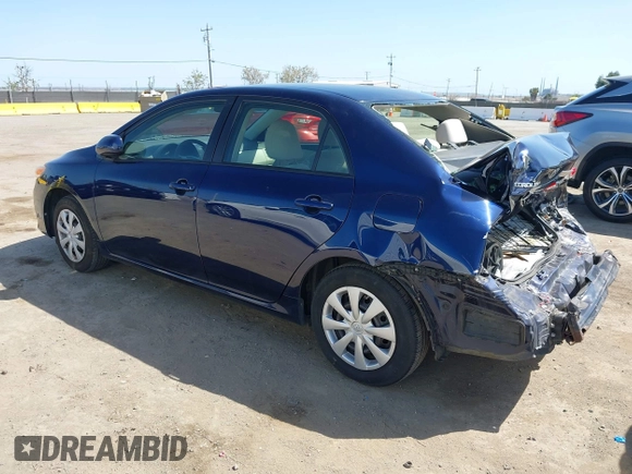 2011 Toyota Corolla L with VIN JTDBU4EE9B9167657, listed as a IAAI auction lot 41970387 with 89,300 mi miles. Bid and sale history available at carsss.com. Image 3.