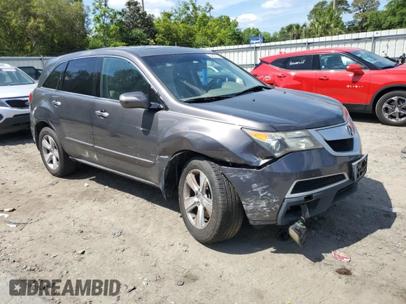 2010 Acura MDX z VIN 2HNYD2H25AH526205, wystawiony jako Copart lot #54831705 z przebiegiem 146 964 mil mil oraz Szkoda całkowita • Salvage title. Historia ofert i sprzedaży dostępna na DreamBid. Obrazek 4.