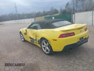 2015 Chevrolet Camaro LT with VIN 2G1FF3D38F9214336, listed as a IAAI auction lot 41815037 with 84,049 mi miles. Bid and sale history available at carsss.com. Image 3.