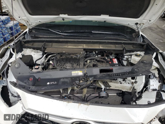 2023 Toyota Highlander L with VIN 5TDKDRAH8PS023507, listed as a Copart auction lot 58684065 with 50,294 mi miles and Salvage title. Bid and sale history available at DreamBid. Image 12.