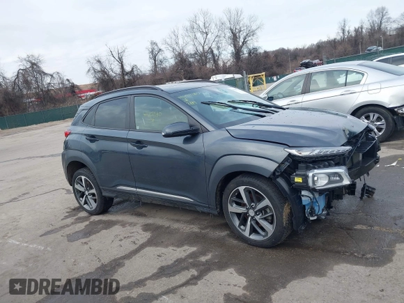 2019 Hyundai Kona Limited with VIN KM8K3CA59KU239307, listed as a IAAI auction lot 41607380 with 42,454 mi miles. Bid and sale history available at carsss.com. Image 12.