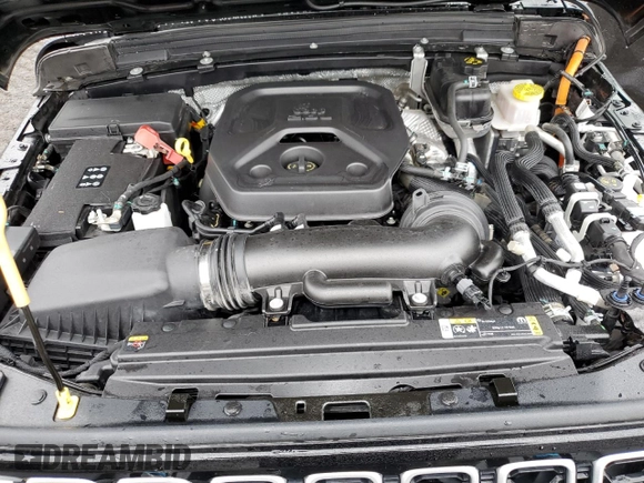 2024 Jeep Wrangler Sahara с VIN 1C4RJXP60RW257385, выставлен на аукционе Copart как лот 52192275 с пробегом 20 899 миль миль и Списание • Salvage title. История ставок и продаж доступна на DreamBid. Изображение 11.