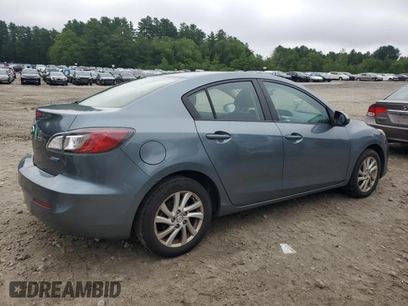 2012 Mazda 3 i Touring with VIN JM1BL1V85C1695014, listed as a Copart auction lot 64487035 with 246,413 mi miles and Clean title. Bid and sale history available at DreamBid. Image 3.