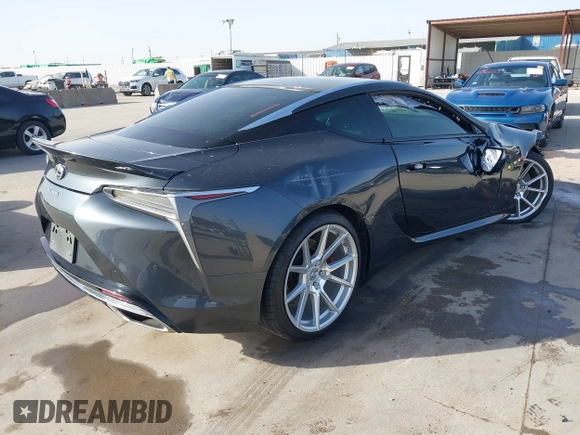 2018 Lexus LC 500h z VIN JTHHP5AY1JA005511, wystawiony jako IAAI lot #41833067 z przebiegiem 19 156 mil mil oraz . Historia ofert i sprzedaży dostępna na DreamBid. Obrazek 4.