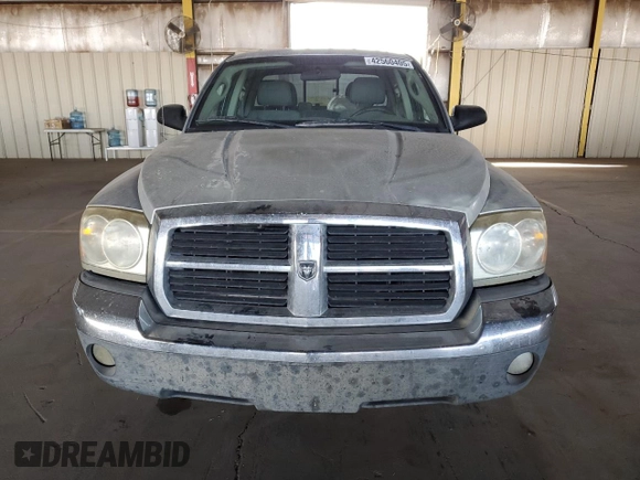 2005 Dodge Dakota SLT with VIN 1D7HE48K15S112874, listed as a Copart auction lot 42560405 with 194,887 mi miles and Salvage Title. Bid and sale history available at DreamBid. Image 5.