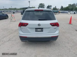 2018 Volkswagen Tiguan SEL with VIN 3VV2B7AX1JM006316, listed as a IAAI auction lot 40084803 with 91,459 mi miles. Bid and sale history available at carsss.com. Image 16.