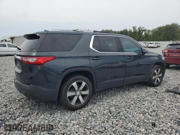 2018 Chevrolet Traverse LT z VIN 1GNERHKW2JJ135754, wystawiony jako Copart lot #59039325 z przebiegiem 244 932 mil mil oraz Czysty tytuł • Clean title. Historia ofert i sprzedaży dostępna na DreamBid. Obrazek 3.