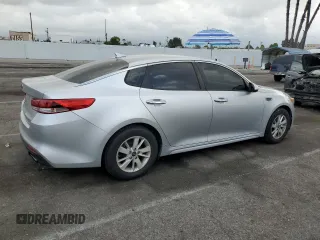 2017 Kia Optima LX with VIN 5XXGT4L36HG143791, listed as a Copart auction lot 54259095 with 129,164 mi miles and Clean Title. Bid and sale history available at carsss.com. Image 3.