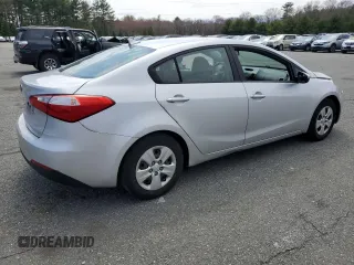 2015 Kia Forte LX with VIN KNAFK4A61F5434449, listed as a Copart auction lot 53885285 with 178,176 mi miles and Clean Title. Bid and sale history available at carsss.com. Image 3.