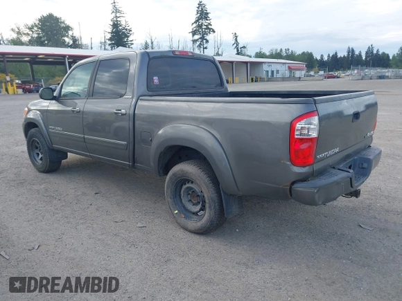 2006 Toyota Tundra Limited with VIN 5TBDT481X6S505958, listed as a IAAI auction lot 42189722 with 213,105 mi miles and . Bid and sale history available at DreamBid. Image 3.