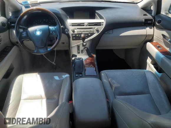 2010 Lexus RX 350 with VIN 2T2BK1BA5AC069137, listed as a Copart auction lot 55562755 with 148,393 mi miles and Salvage Title. Bid and sale history available at DreamBid. Image 8.
