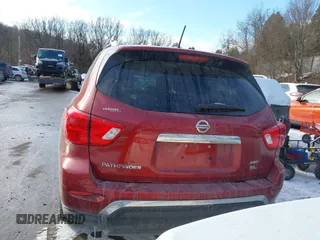2017 Nissan Pathfinder SV with VIN 5N1DR2MMXHC904184, listed as a IAAI auction lot 41369202 with 85,427 mi miles. Bid and sale history available at carsss.com. Image 17.