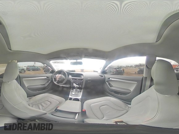 2013 Audi A5 Premium with VIN WAUCFAFR2DA018360, listed as a Copart auction lot 53254795 with Not provided miles and Salvage title. Bid and sale history available at DreamBid. Image 13.