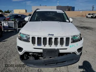 2016 Jeep Compass High Altitude Edition with VIN 1C4NJCEA7GD743862, listed as a Copart auction lot 49645465 with 103,253 mi miles and Salvage Title. Bid and sale history available at carsss.com. Image 5.