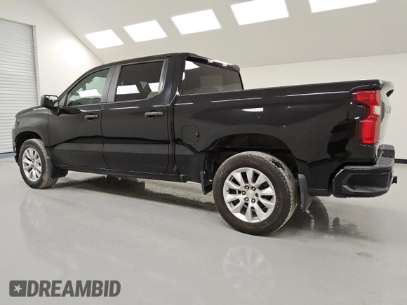 2020 Chevrolet Silverado 1500 Custom with VIN 3GCPWBEK6LG188106, listed as a Copart auction lot 47490695 with 128,205 mi miles and Clean Title. Bid and sale history available at carsss.com. Image 2.