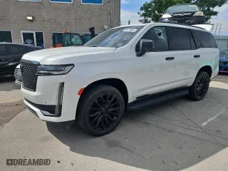 2022 Cadillac Escalade Luxury with VIN 1GYS3AKL8NR103032, listed as a Copart auction lot 59179684 with 49,122 mi miles and Non Repairable. Bid and sale history available at carsss.com. Image 1.