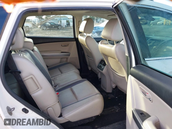 2011 Mazda CX-9 Grand Touring with VIN JM3TB3DV5B0317331, listed as a IAAI auction lot 40935268 with 222,361 mi miles. Bid and sale history available at carsss.com. Image 8.