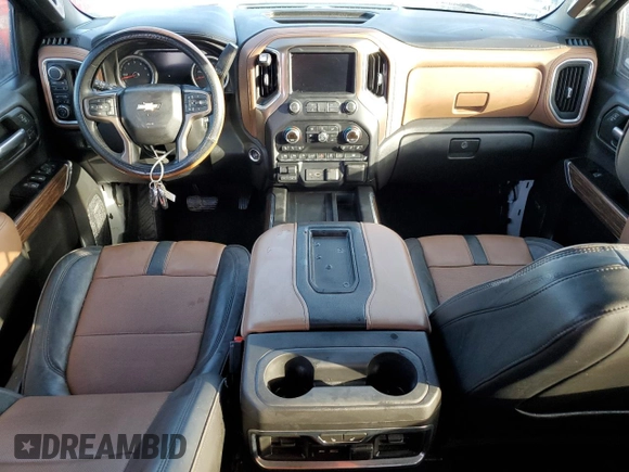 2019 Chevrolet Silverado 1500 High Country with VIN 1GCUYHED8KZ364542, listed as a Copart auction lot 75659934 with 68,450 mi miles and Non Repairable. Bid and sale history available at carsss.com. Image 8.