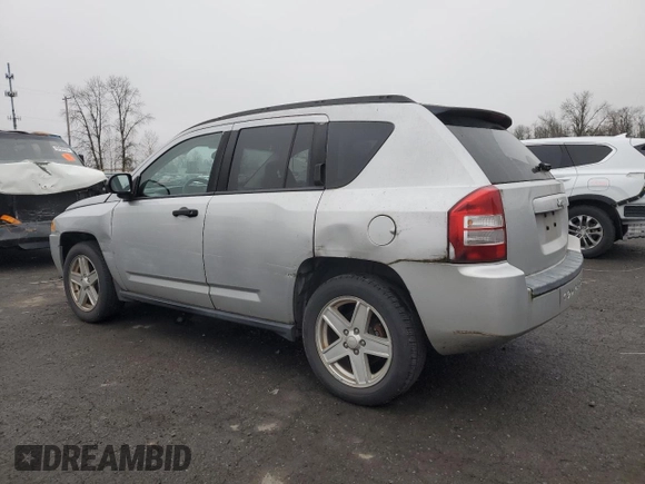 2007 Jeep Compass Sport with VIN 1J8FT47077D368914, listed as a Copart auction lot 88297555 with 192,157 mi miles and Salvage Title. Bid and sale history available at carsss.com. Image 2.