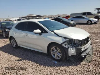 2019 Toyota Corolla Hatchback SE with VIN JTNK4RBE4K3027841, listed as a Copart auction lot 69649204 with 72,490 mi miles and Salvage Title. Bid and sale history available at carsss.com. Image 4.