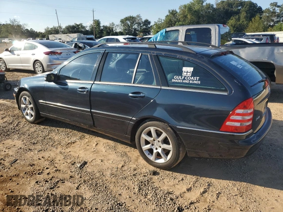 2005 Mercedes-Benz C 240 z VIN WDBRH61J55F630478, wystawiony jako Copart lot #74171434 z przebiegiem 195 858 mil mil oraz Szkoda całkowita • Salvage title. Historia ofert i sprzedaży dostępna na DreamBid. Obrazek 2.