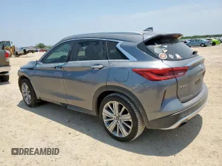 2021 Infiniti QX50 Essential с VIN 3PCAJ5CA4MF101584, выставлен на аукционе Copart как лот 57324295 с пробегом Не указан миль и Списание • Salvage title. История ставок и продаж доступна на DreamBid. Изображение 2.