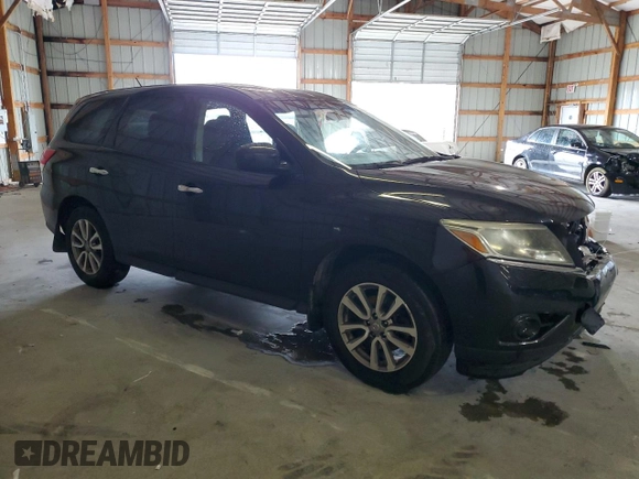2015 Nissan Pathfinder SL with VIN 5N1AR2MM1FC623388, listed as a Copart auction lot 58184595 with 177,144 mi miles and Salvage title. Bid and sale history available at DreamBid. Image 4.