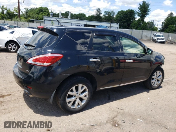 2012 Nissan Murano SL with VIN JN8AZ1MW0CW204818, listed as a Copart auction lot 60725114 with 85,210 mi miles and Salvage Title. Bid and sale history available at carsss.com. Image 3.