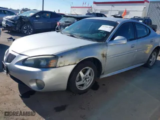2004 Pontiac Grand Prix GT1 with VIN 2G2WP522741314535, listed as a IAAI auction lot 41398760 with 210,183 mi miles. Bid and sale history available at carsss.com. Image 2.
