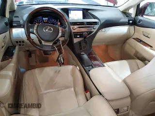 2014 Lexus RX 350 with VIN JTJBK1BA6E2461128, listed as a Copart auction lot 59712615 with 54,611 mi miles and Salvage title. Bid and sale history available at DreamBid. Image 8.