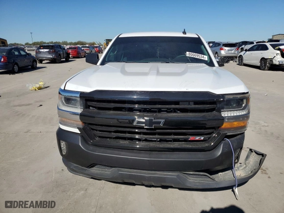 2016 Chevrolet Silverado 1500 Work Truck with VIN 1GCNCNEC7GZ112829, listed as a Copart auction lot 80669534 with 147,959 mi miles and Salvage Title. Bid and sale history available at carsss.com. Image 5.