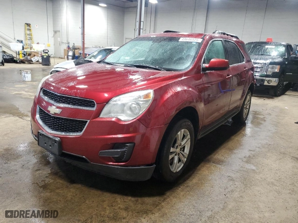 2010 Chevrolet Equinox LT w/1LT with VIN 2CNFLEEWXA6352731, listed as a Copart auction lot 49646925 with 130,588 mi miles and Salvage Title. Bid and sale history available at carsss.com. Image 1.